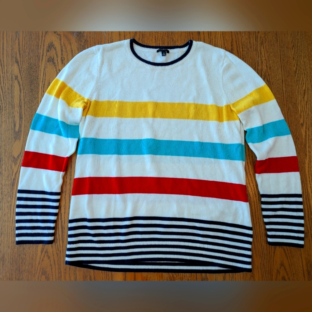 Multicolor Striped Women's Sweater